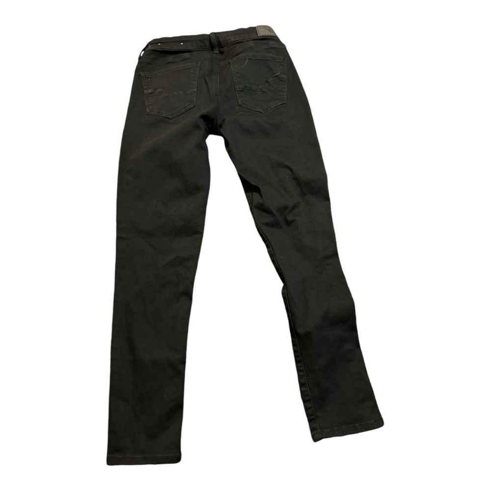 American eagle black skinny jeans size 10 - Picture 3 of 5